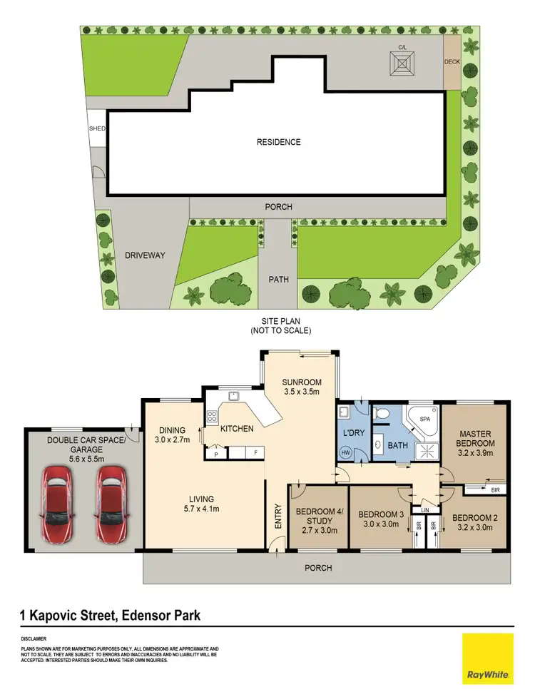 Floorplan of Homely house listing, 1 Kapovic Street, Edensor Park NSW 2176