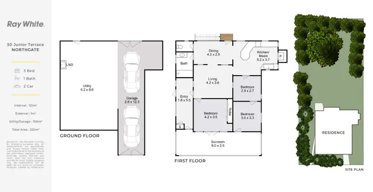 Floorplan of Homely house listing, 30 Junior Terrace, Northgate QLD 4013