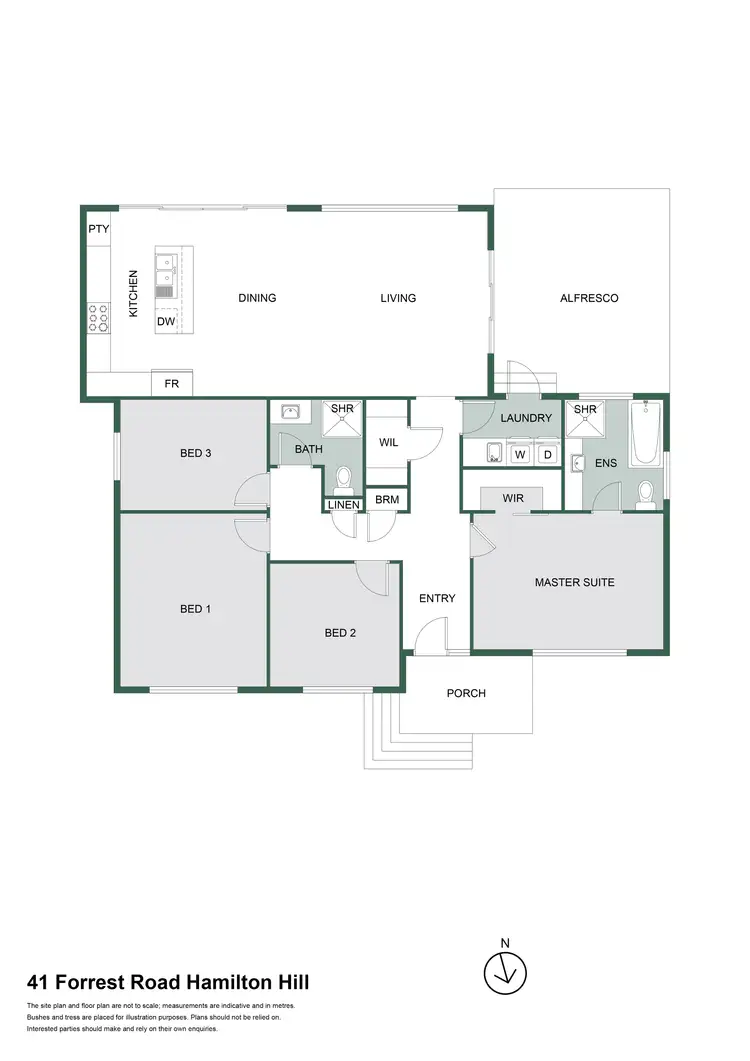 Floorplan of Homely house listing, 41 Forrest Road, Hamilton Hill WA 6163
