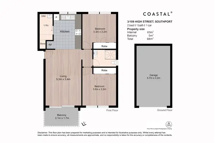 Floorplan of Homely apartment listing, 3/109 High Street, Southport QLD 4215