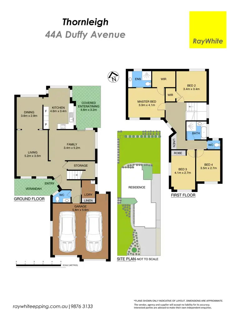 Floorplan of Homely house listing, 44A Duffy Avenue, Thornleigh NSW 2120