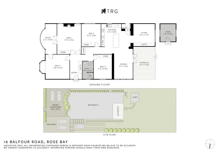 Floorplan of Homely house listing, 16 Balfour Road, Rose Bay NSW 2029