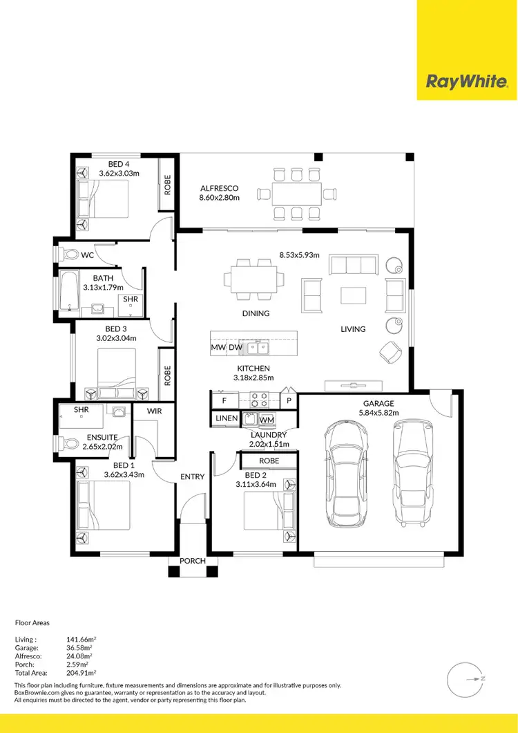 Floorplan of Homely house listing, 5 Nathan Court, Jubilee Pocket QLD 4802