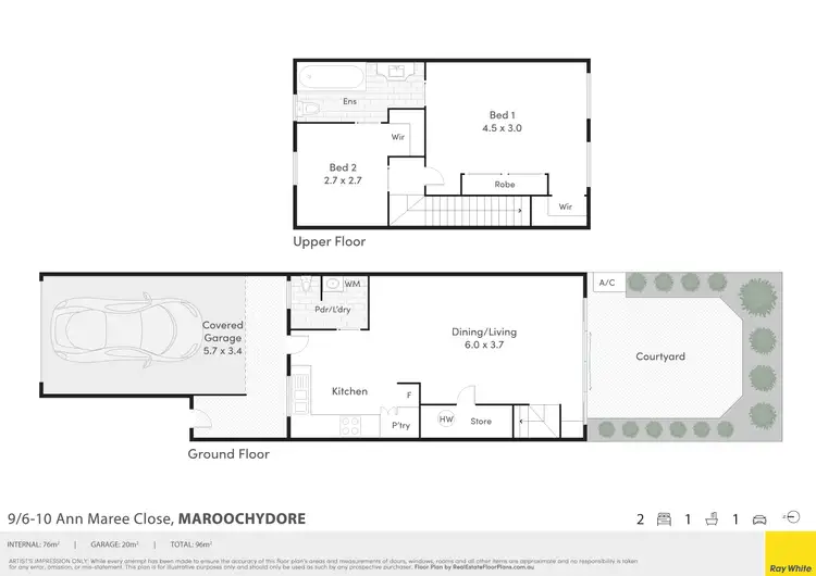 Floorplan of Homely house listing, 9/6-10 Ann Maree Close, Maroochydore QLD 4558