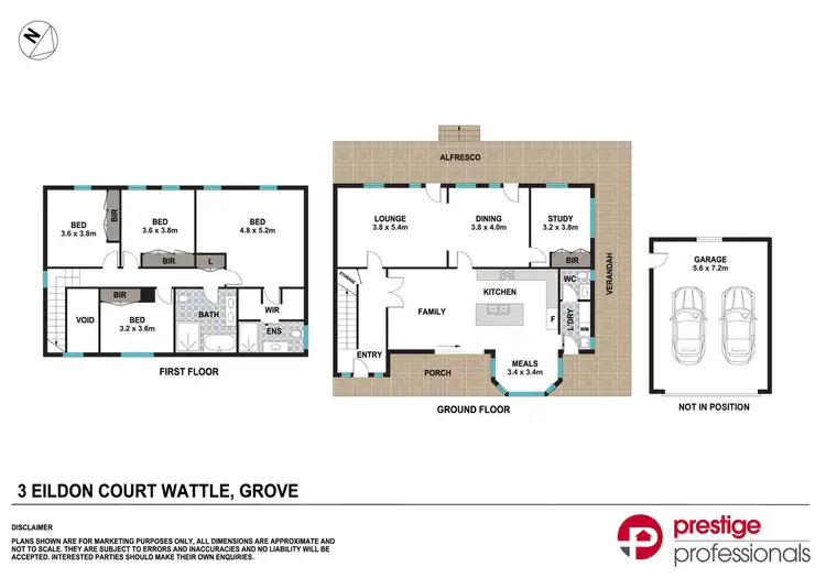Floorplan of Homely house listing, 3 Eildon Court, Wattle Grove NSW 2173