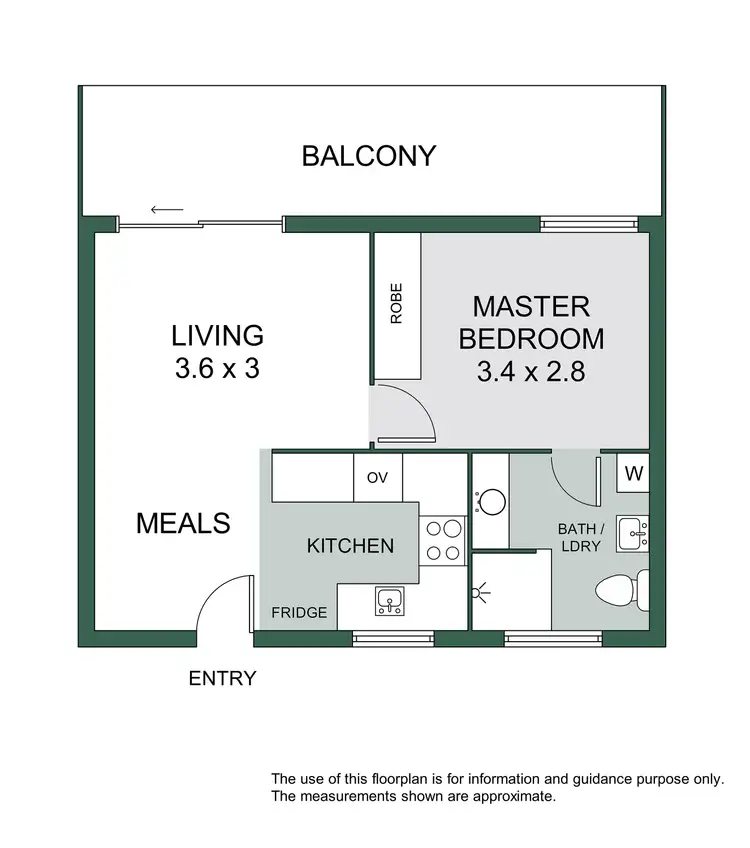 Floorplan of Homely unit listing, 2/35 Angelo Street, South Perth WA 6151