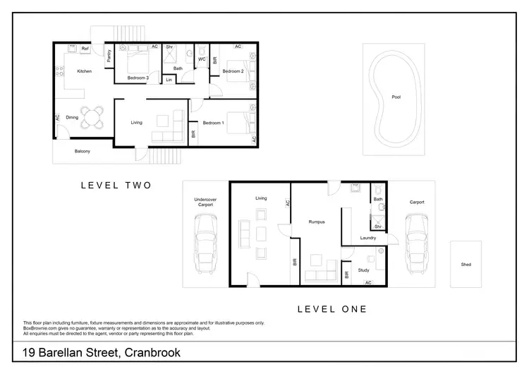 Floorplan of Homely house listing, 19 Barellan Street, Cranbrook QLD 4814