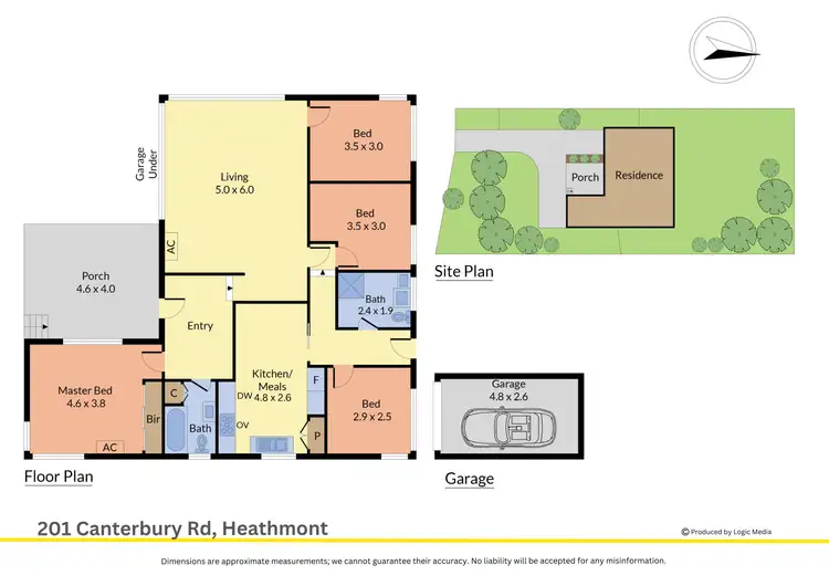 Floorplan of Homely house listing, 201 Canterbury Road, Heathmont VIC 3135