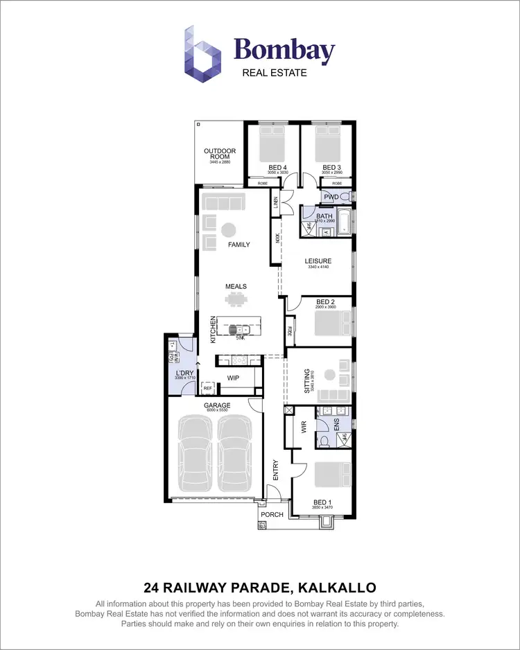 Floorplan of Homely house listing, 24 Railway Parade, Kalkallo VIC 3064