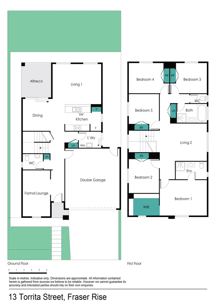Floorplan of Homely house listing, 13 Torrita Street, Fraser Rise VIC 3336