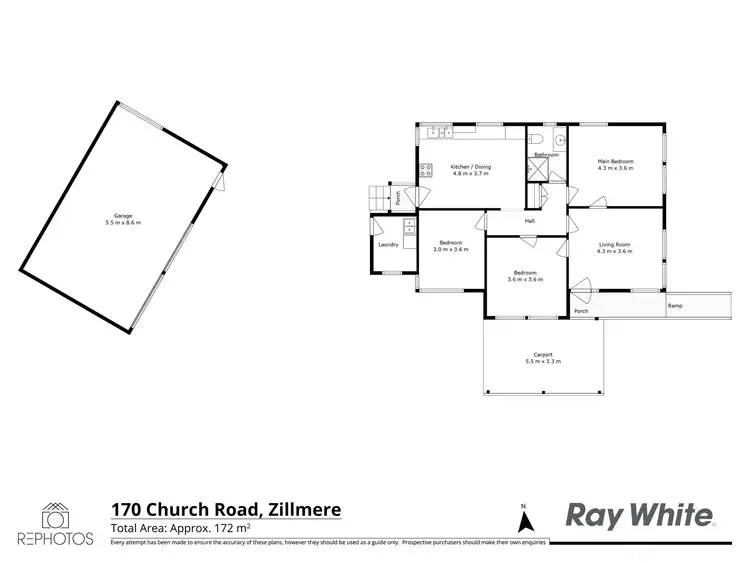 Floorplan of Homely house listing, 170 Church Road, Zillmere QLD 4034