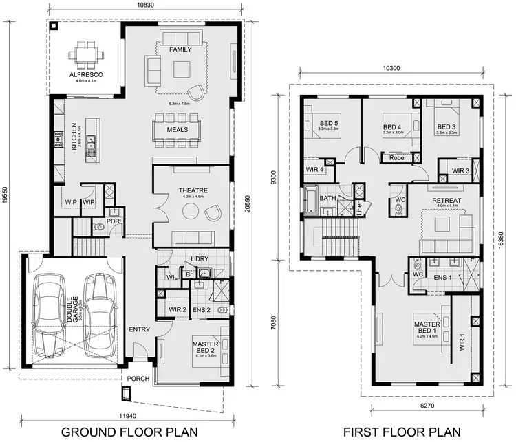 Floorplan of Homely house listing, Lot 1345 Berwick Waters Estate, Clyde North VIC 3978