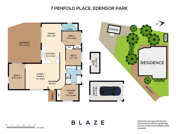 Floorplan of Homely house listing, 7 Penfold Place, Edensor Park NSW 2176