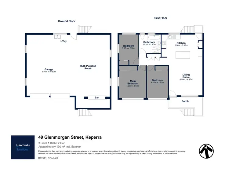 Floorplan of Homely house listing, 49 Glenmorgan Street, Keperra QLD 4054