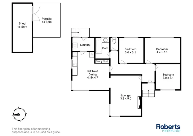 Floorplan of Homely house listing, 8 Dyer Place, Clarendon Vale TAS 7019