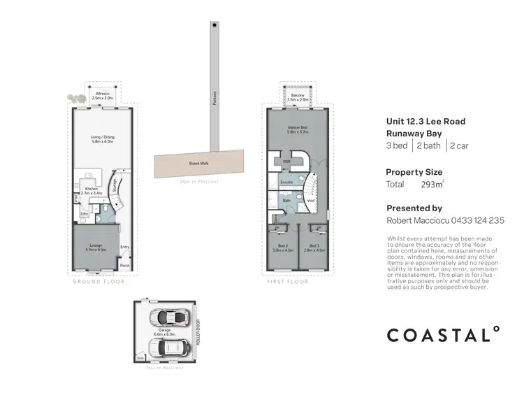 Floorplan of Homely townhouse listing, 12/3 Lee Road, Runaway Bay QLD 4216