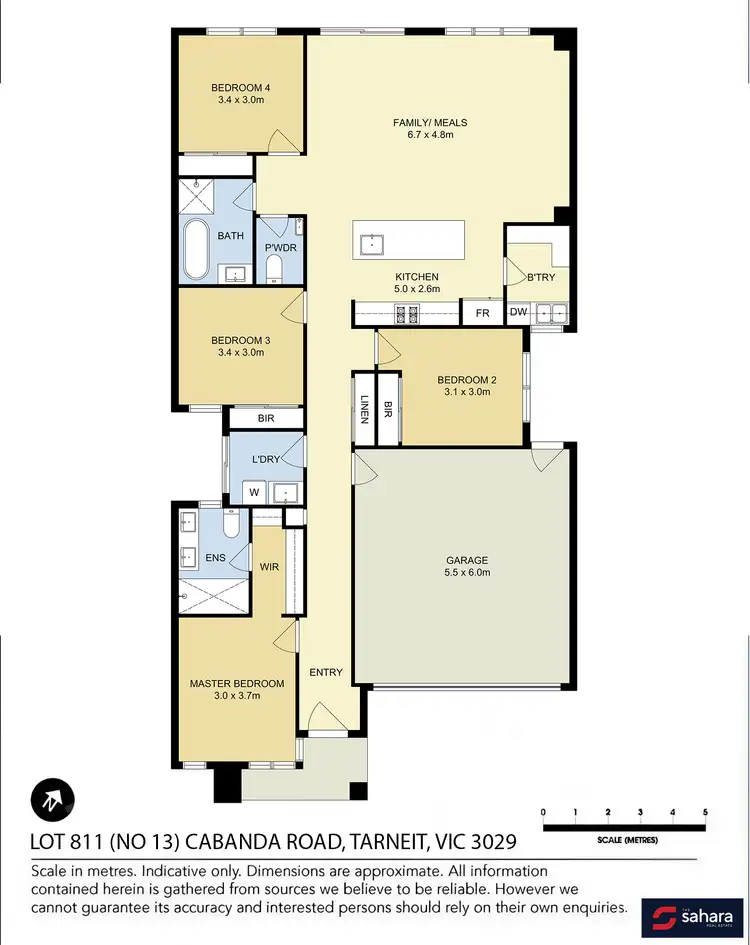 Floorplan of Homely house listing, 811/13 Cabanda Road, Tarneit VIC 3029