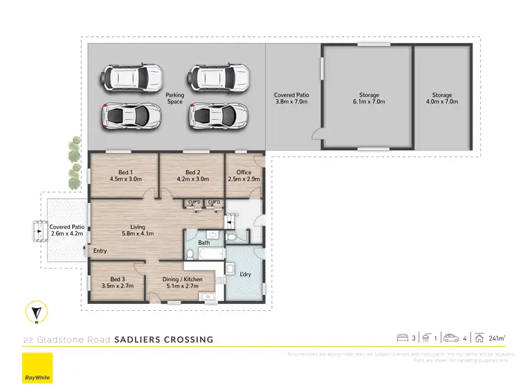 Floorplan of Homely house listing, 22 Gladstone Road, Sadliers Crossing QLD 4305
