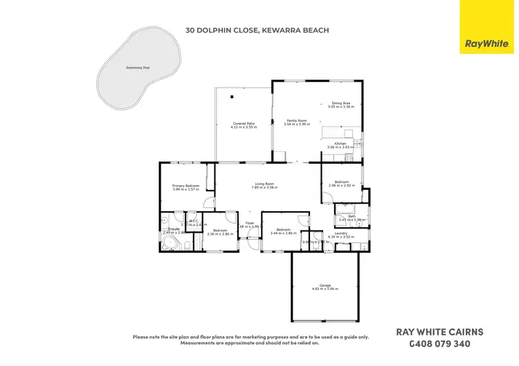 Floorplan of Homely house listing, 30 Dolphin Close, Kewarra Beach QLD 4879
