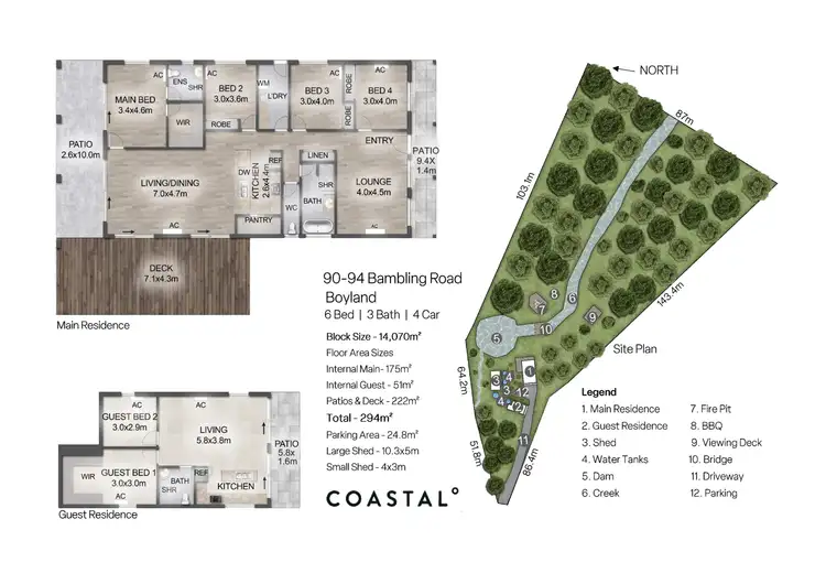 Floorplan of Homely house listing, 90-94 Bambling Road, Boyland QLD 4275