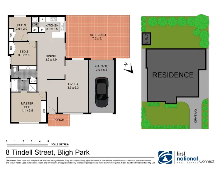 Floorplan of Homely house listing, 8 Tindell Street, Bligh Park NSW 2756
