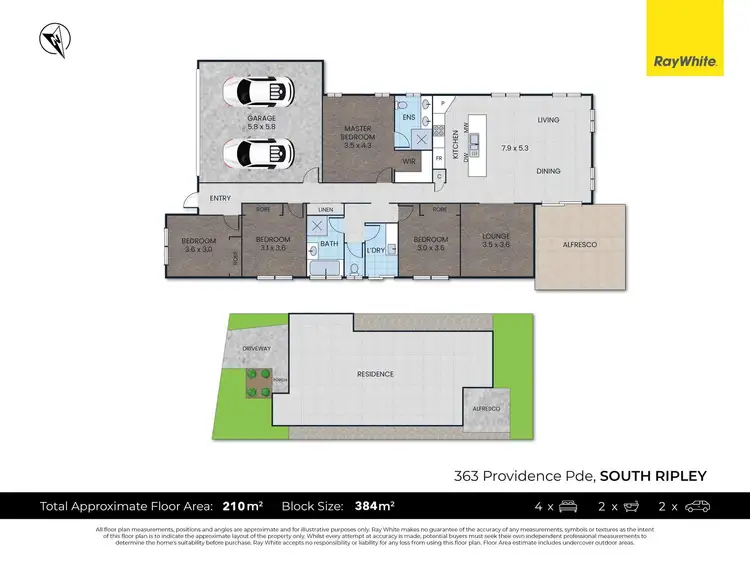 Floorplan of Homely house listing, 363 Providence Parade, South Ripley QLD 4306