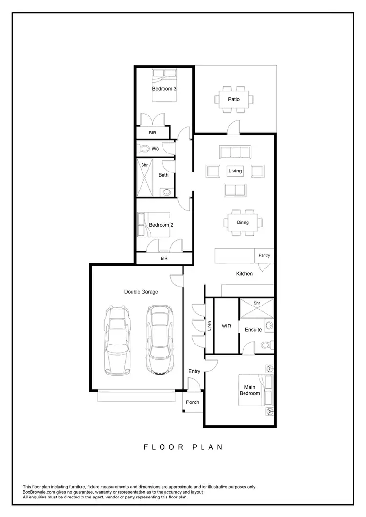 Floorplan of Homely house listing, 45 Mesa Circuit, Cosgrove QLD 4818