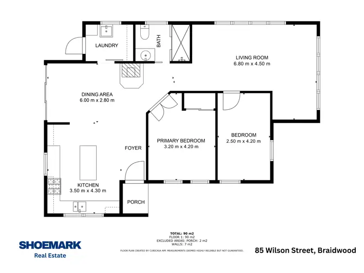Floorplan of Homely house listing, 85 Wilson Street, Braidwood NSW 2622