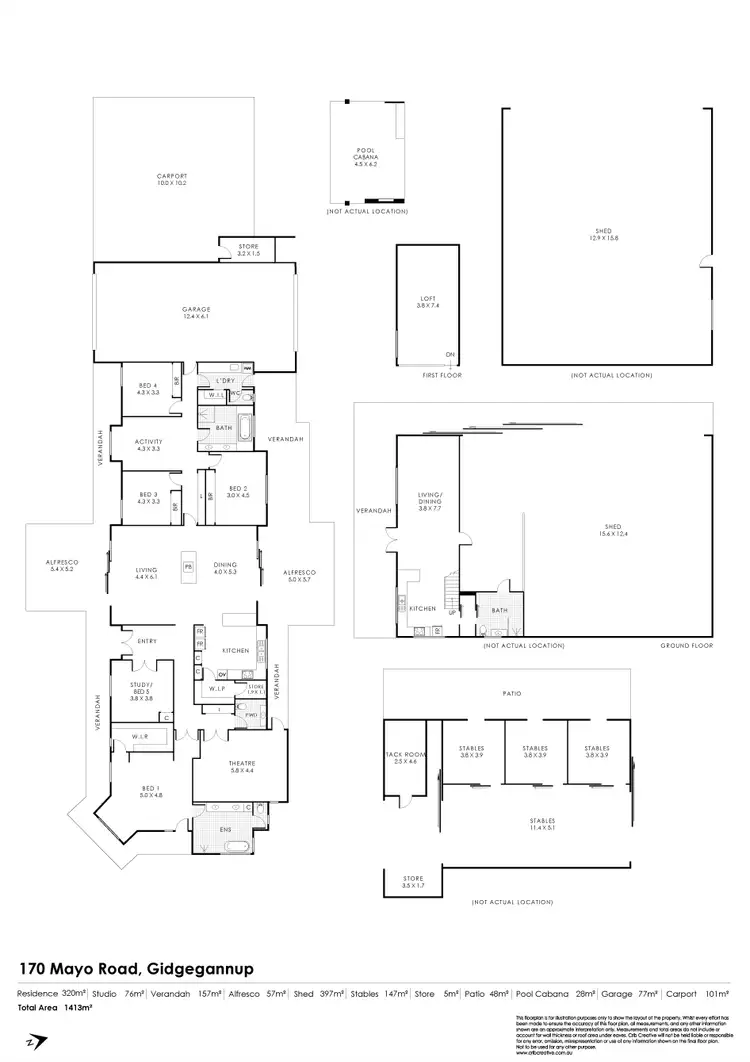 Floorplan of Homely house listing, 170 Mayo Road, Gidgegannup WA 6083