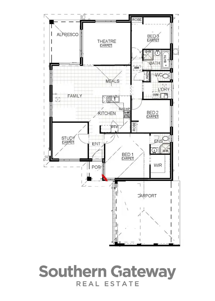 Floorplan of Homely house listing, 5A Peake Way, Medina WA 6167