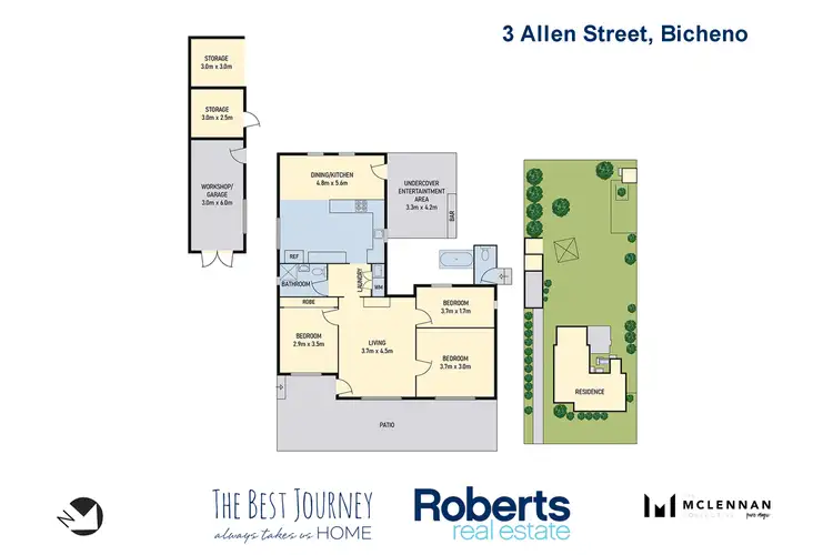 Floorplan of Homely house listing, 3 Allen Street, Bicheno TAS 7215