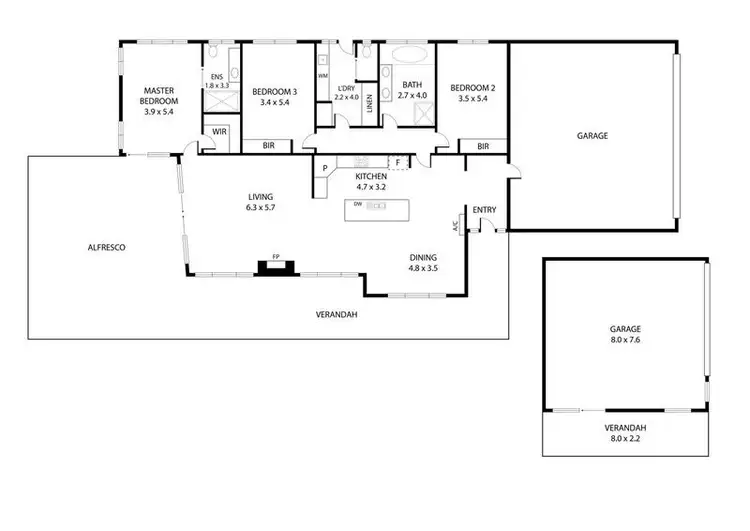 Floorplan of Homely house listing, 945 Howes Creek Road, Mansfield VIC 3722