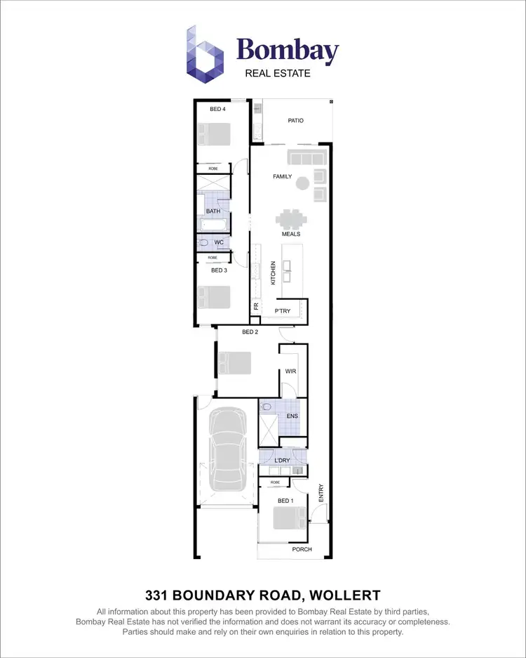 Floorplan of Homely house listing, 331 Boundary Road, Wollert VIC 3750