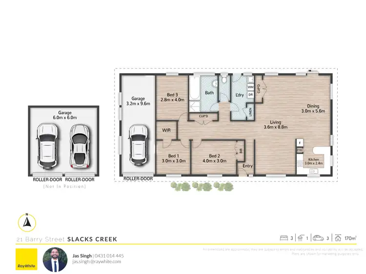 Floorplan of Homely house listing, 21 Barry Street, Slacks Creek QLD 4127