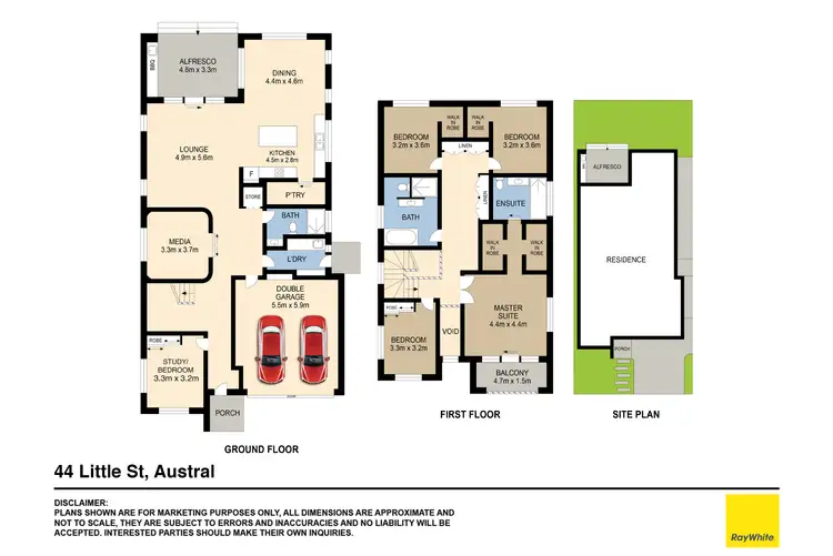 Floorplan of Homely house listing, 44 Little Street, Austral NSW 2179