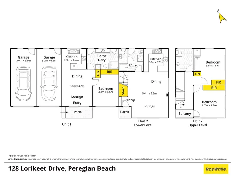 Floorplan of Homely house listing, 128 Lorikeet Drive, Peregian Beach QLD 4573