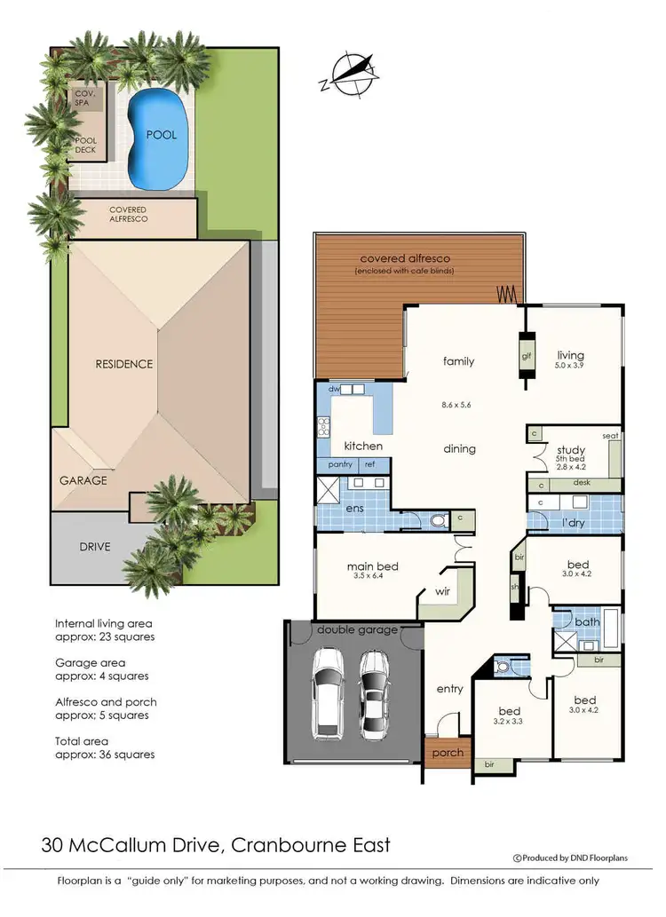 Floorplan of Homely house listing, 30 McCallum Drive, Cranbourne East VIC 3977