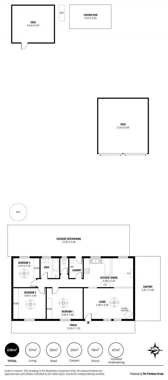 Floorplan of Homely house listing, 50 Craig Terrace, Mount Barker SA 5251