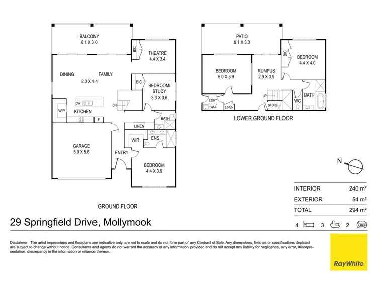 Floorplan of Homely house listing, 29 Springfield Drive, Mollymook NSW 2539