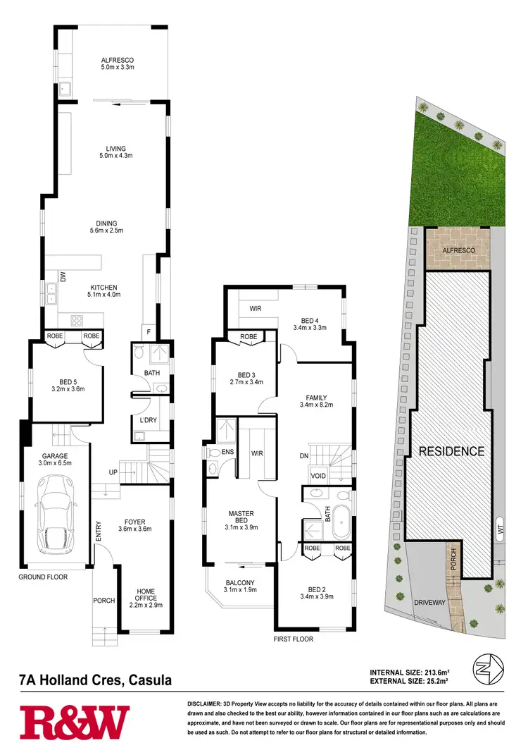 Floorplan of Homely house listing, 7A Holland Crescent, Casula NSW 2170