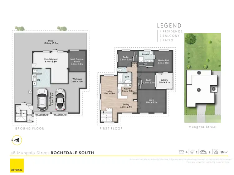 Floorplan of Homely house listing, 48 Mungala Street, Rochedale South QLD 4123