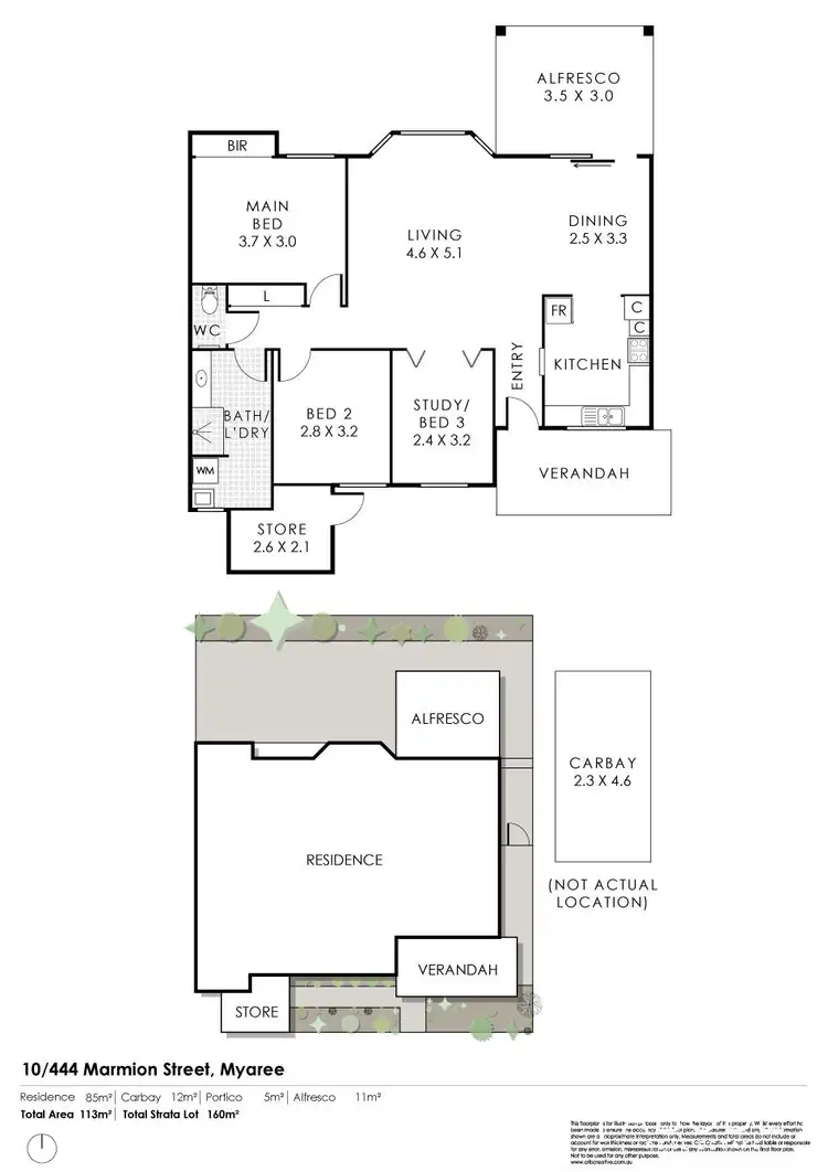 Floorplan of Homely house listing, 10/444 Marmion Street, Myaree WA 6154