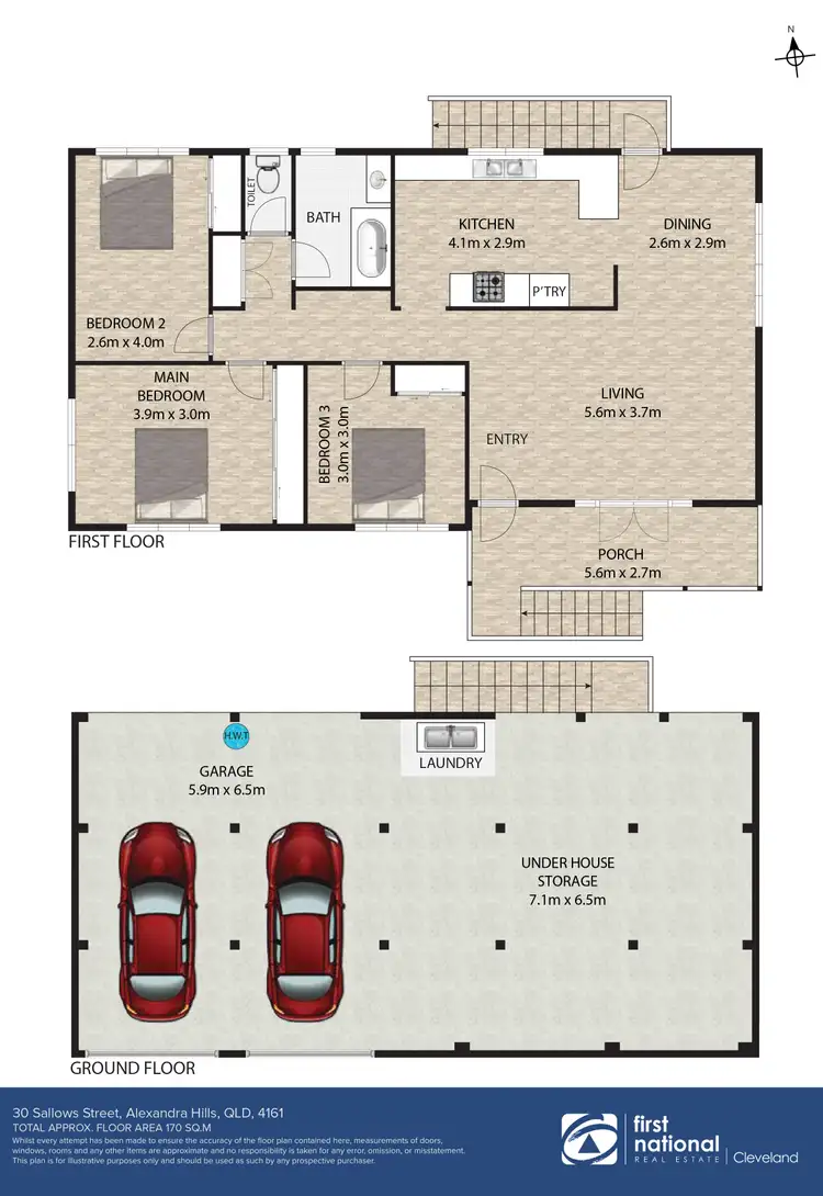 Floorplan of Homely house listing, 30 Sallows Street, Alexandra Hills QLD 4161