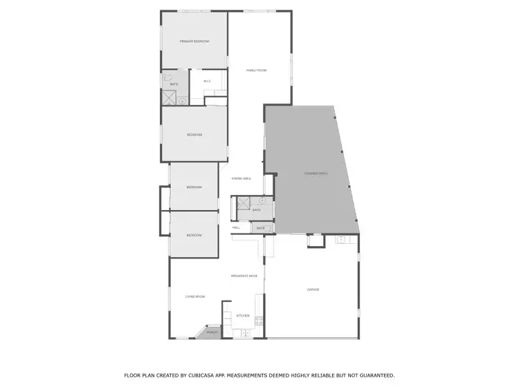 Floorplan of Homely house listing, 3 Charles Court, Andergrove QLD 4740