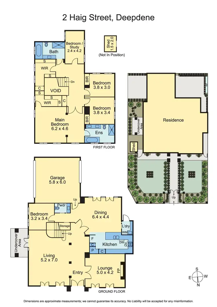 Floorplan of Homely house listing, 2 Haig Street, Deepdene VIC 3103