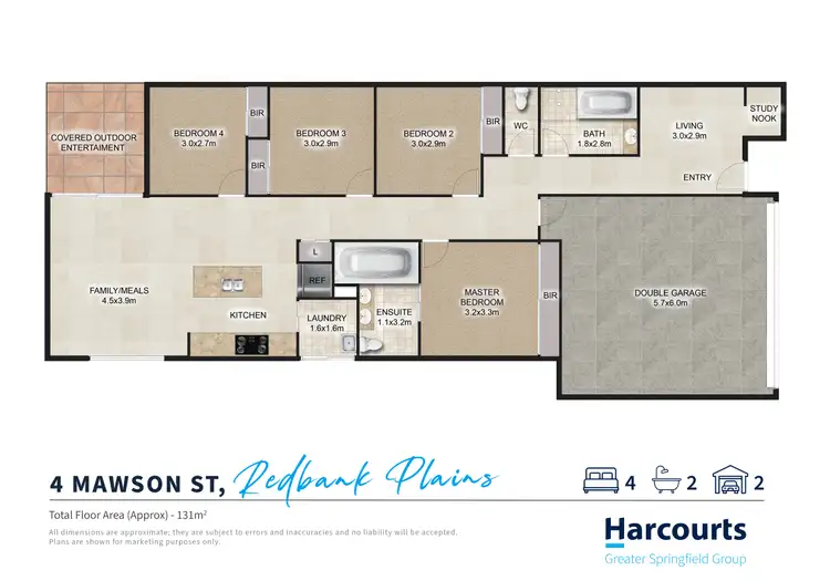 Floorplan of Homely house listing, 4 Mawson Street, Redbank Plains QLD 4301