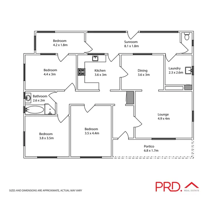 Floorplan of Homely house listing, 20 Mitchell Avenue, Dareton NSW 2717