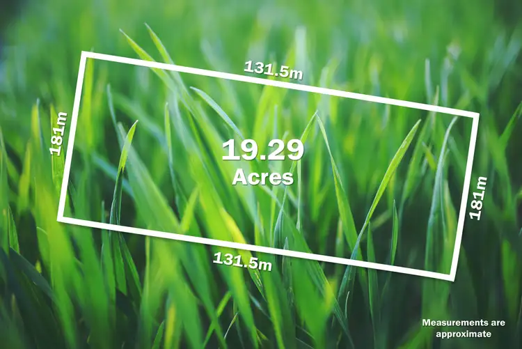 Floorplan of Homely land listing, 21 Russells Road, Corindhap VIC 3352