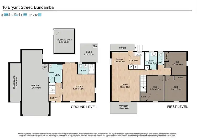 Floorplan of Homely house listing, 10 Bryant Street, Bundamba QLD 4304