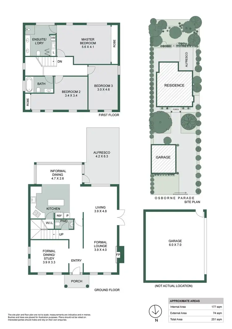 Floorplan of Homely house listing, 25 Osborne Parade, Claremont WA 6010